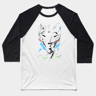 elve - face Baseball T-Shirt